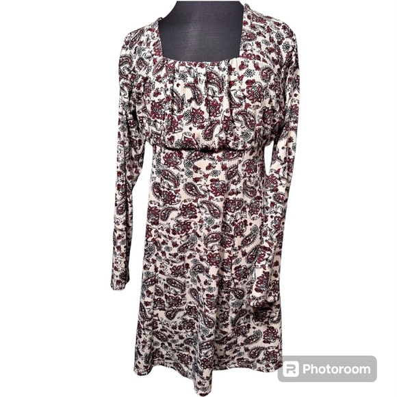 Jolie and Joy size 1X pull over Paisley dress - Picture 1 of 9